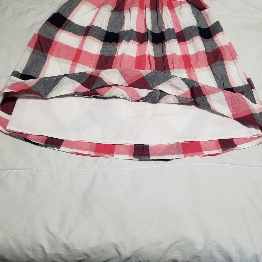 Joe Fresh Pink,Gray,Black And White Patterned Skirt Size Small - Picture 9 of 12